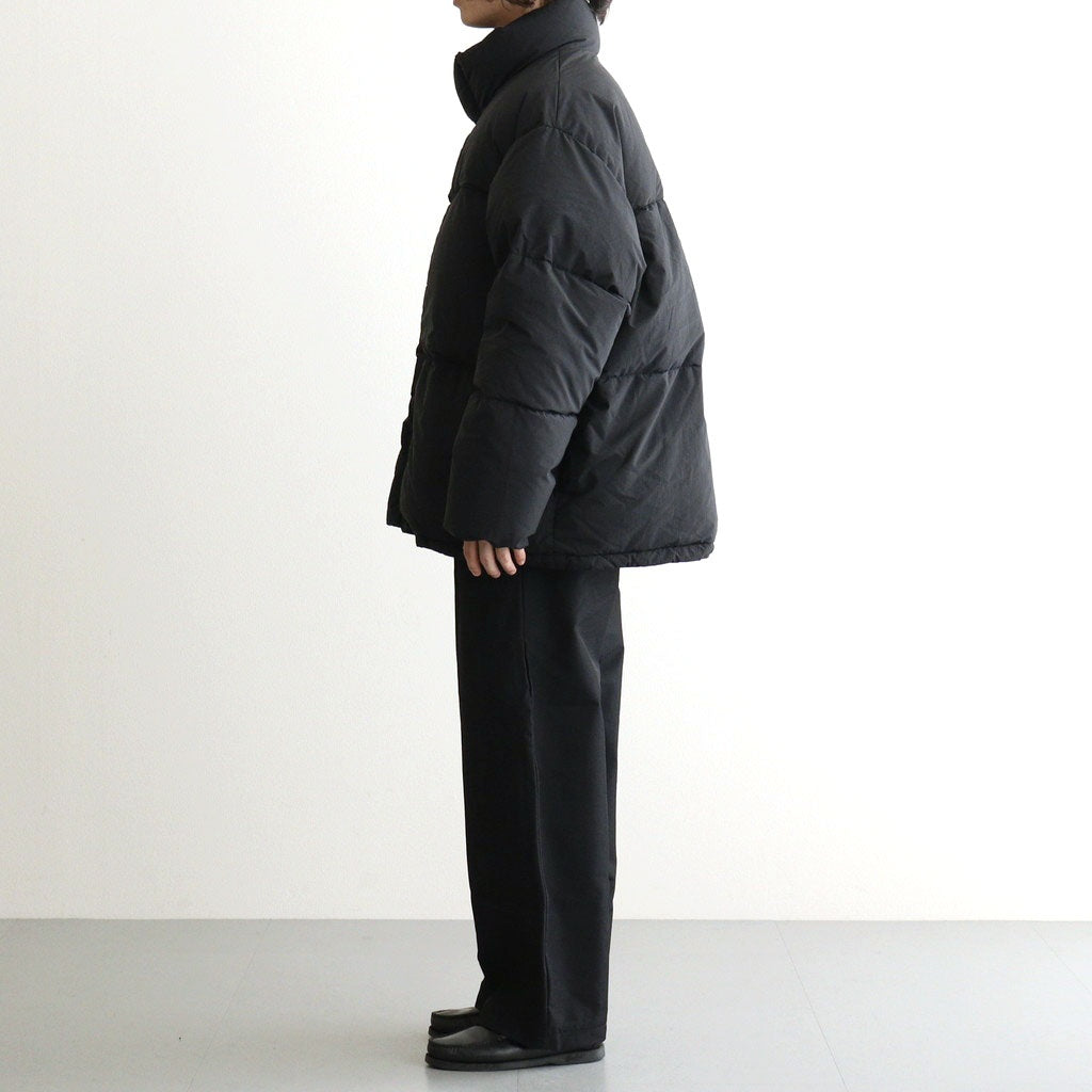 Garment Dyed Down Jacket #BLACK [GM263-30290]