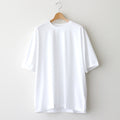 SUVIN 60/2 OVERSIZED T-SHIRT #WHITE [KKAGGM0015]