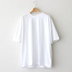 SUVIN 60/2 OVERSIZED T-SHIRT #WHITE [KKAGGM0015]