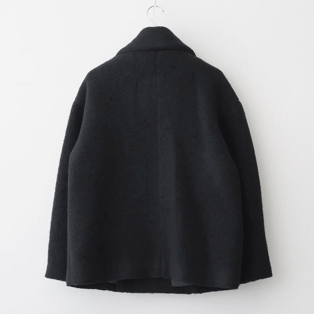 Standcollar Boucle Jacket #BLK [12520002]