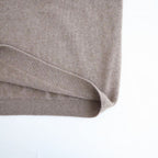 BABY CASHMERE KNIT P/O #NATURAL BROWN [A26AP02BC]