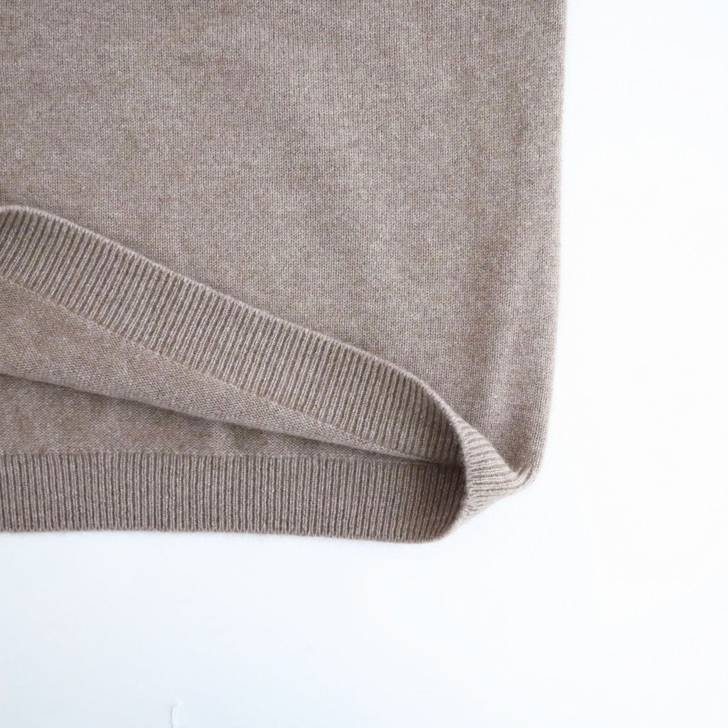 BABY CASHMERE KNIT P/O #NATURAL BROWN [A26AP02BC]
