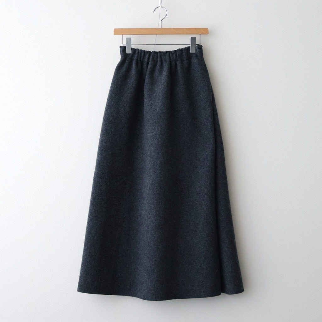Felt Skirt #CHARCOAL [52052601]