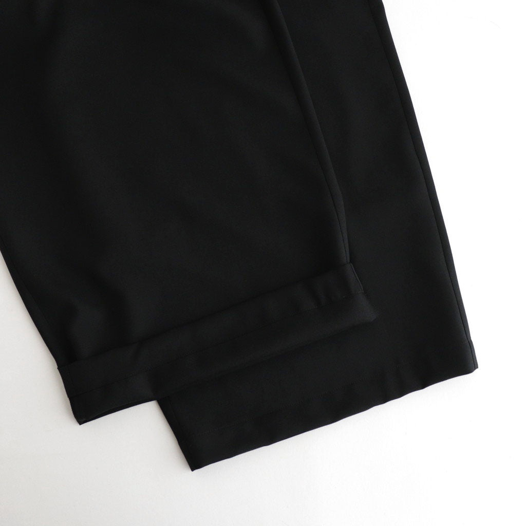 よそいきフォールドワイドPT #BLACK [D126-P157]