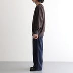 Plain Sweatshirt #Dark Brown [OFH011PO41]