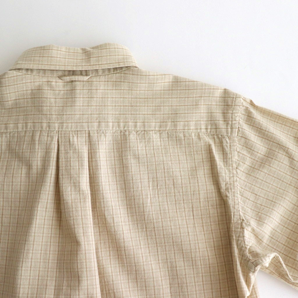 BUTTON SHIRT B.D #kusaki khaki-ch (olive) [15106]