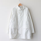 HOODED BLOUSON #FOG WHITE [YK23SS0459B]