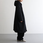 ヴィンテージNYパデッドダッフルロングCT #BLACK [D224-C445]