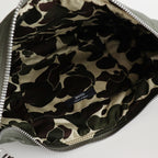 綿ナイロンダブルツイルショルダーバッグ #KHAKI [HP-K204-051]