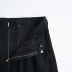 バークコーデュロイヘムタックPT #BLACK [D226-P232]