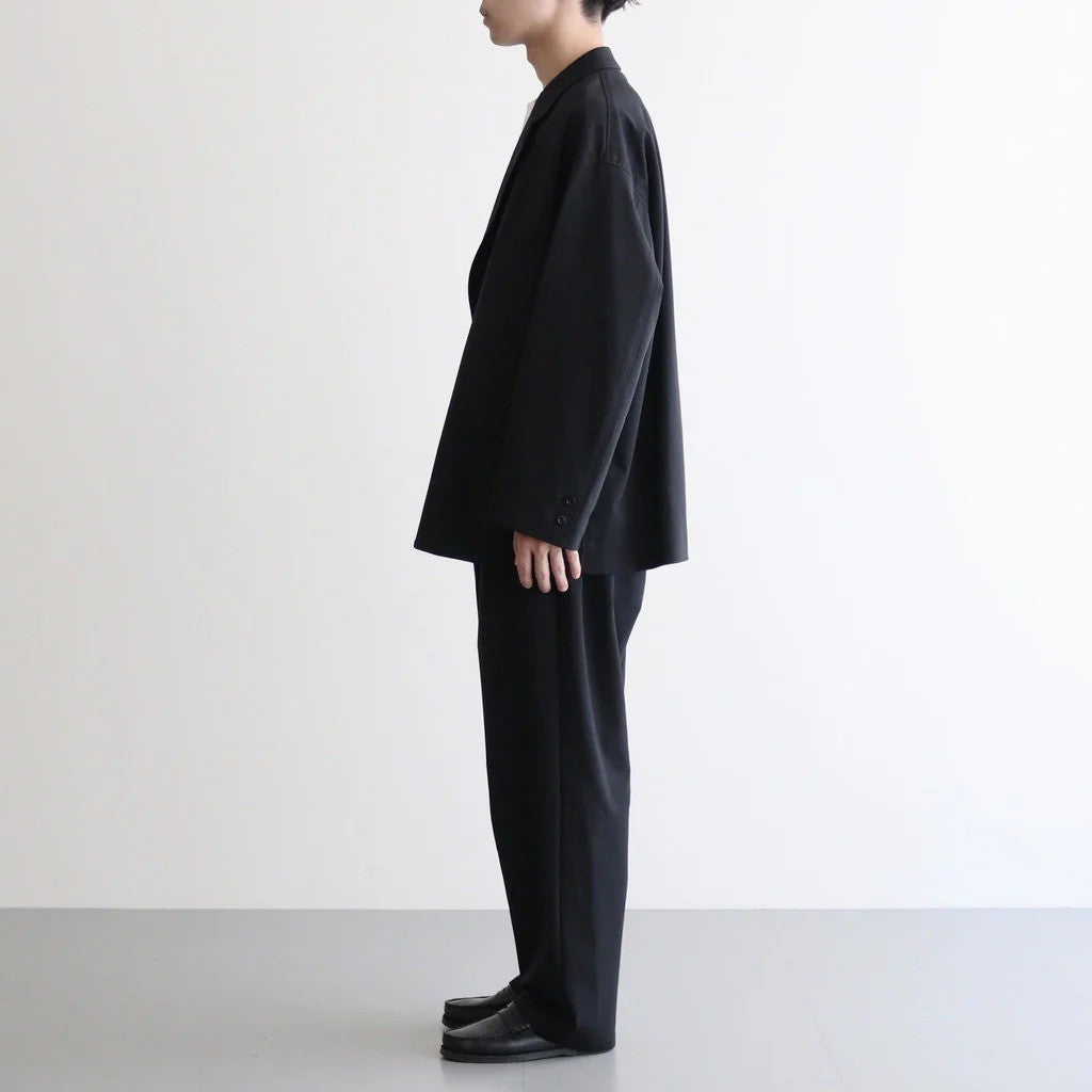 Compact Ponte Wide Tapered Chef Pants #BLACK [GM261-40042B