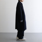 メルトンBigコート #NAVY [D224-C507]
