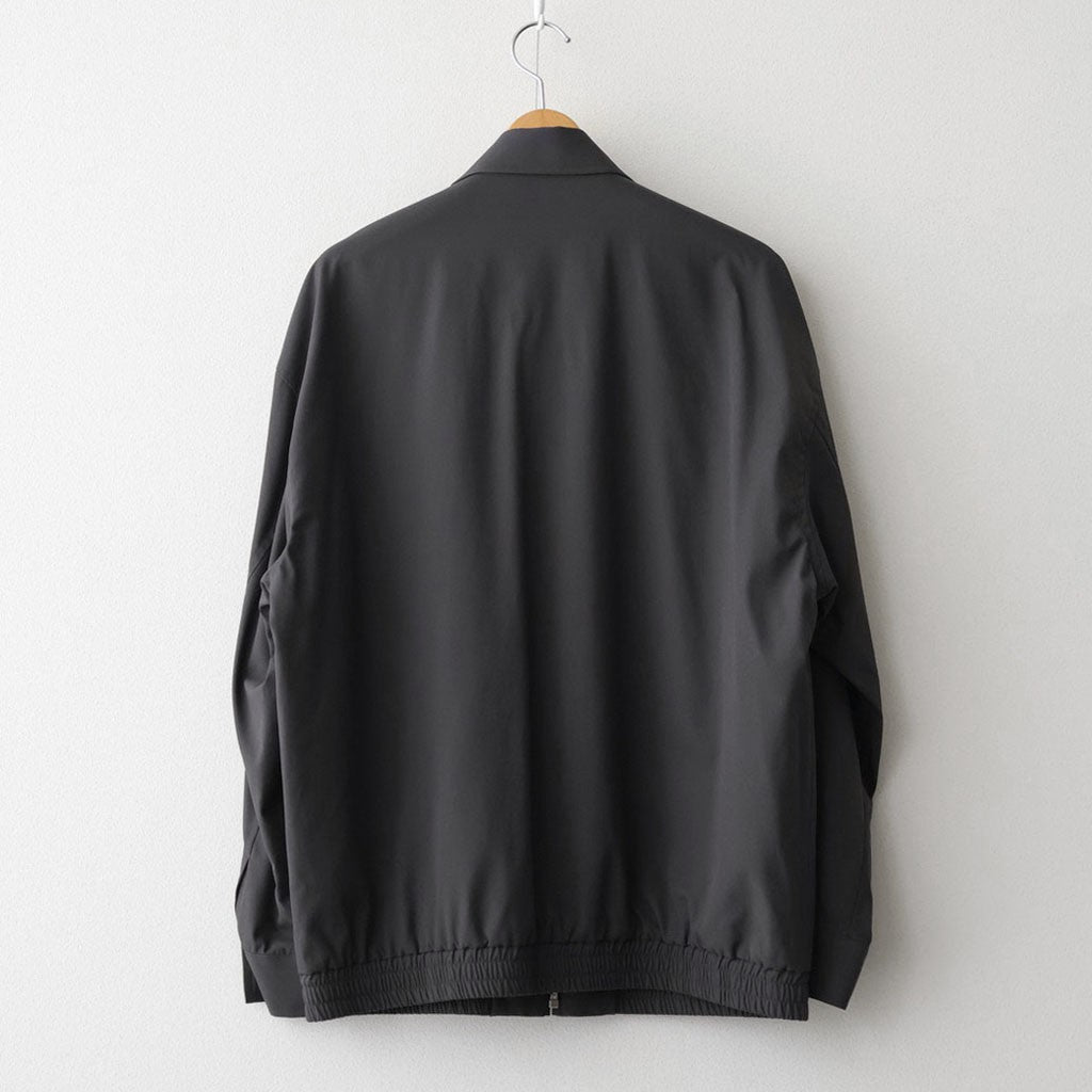 Brushed Cotton Gabardine Swing Top Jacket #CHARCOAL [GM261-30394]
