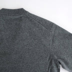 MERINO COLLEGE KNIT V-NECK SWEATER #GRAY(003) [KRAGGW0905]