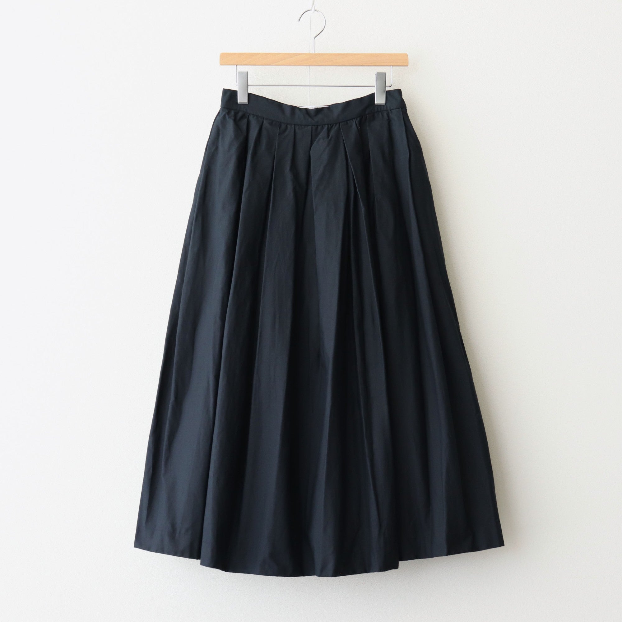 tuck skirt #d.navy [95635]