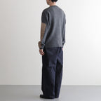 綿反応デニムストレートパンツ #INDIGO [HP-P026-051]