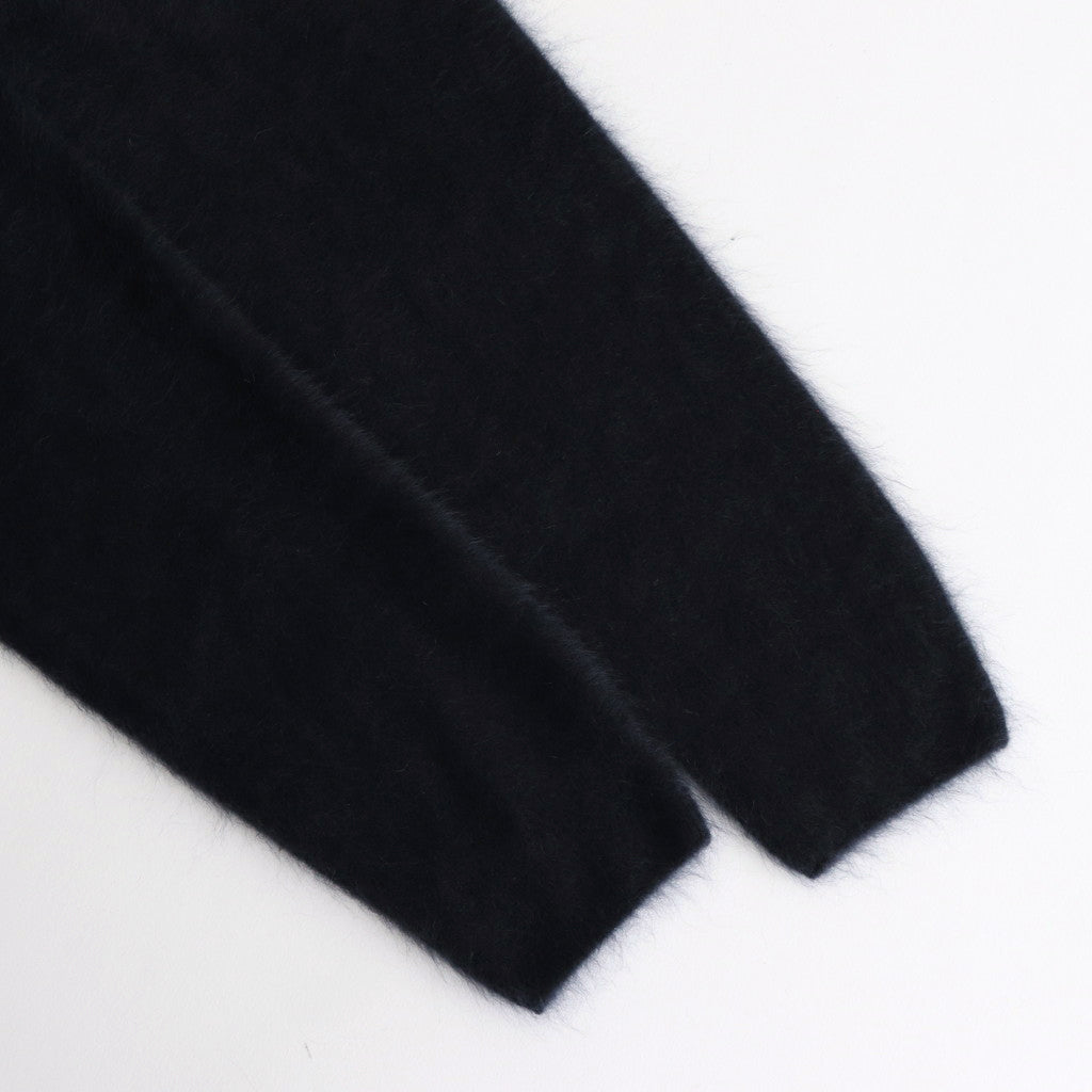 ROYAL CASHMERE FUR CREWNECK CARDIGAN #NAVY [KRAGCW0902]