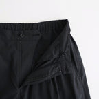 Cotton Wool Poplin Oversized Slacks #BLACK [GM261-40308]