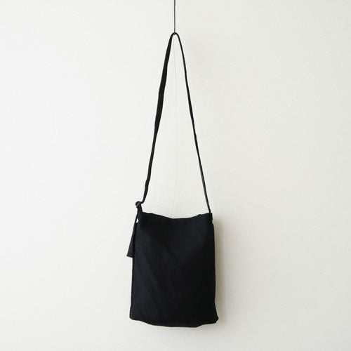 SHUKUJU WOOL US HELMET BAG HALF #BLACK [K040W]