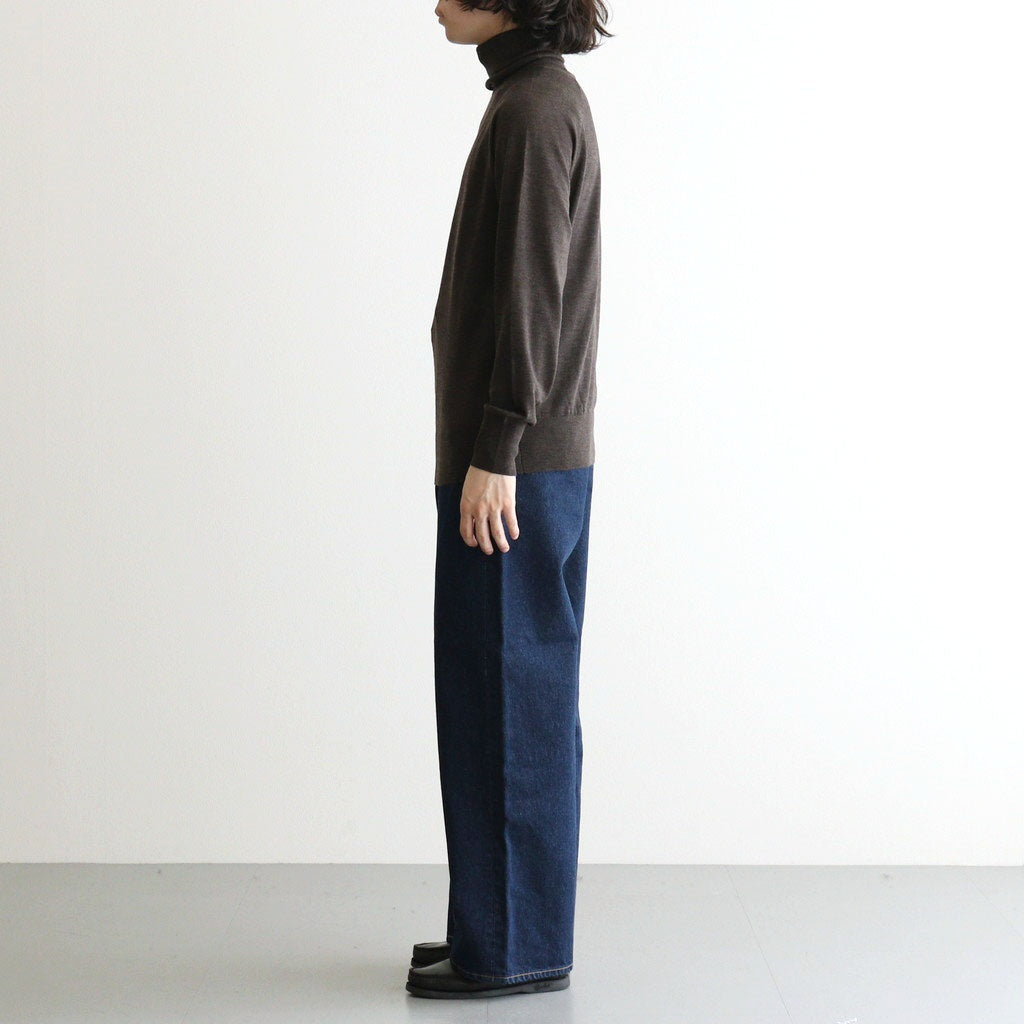 High Turtle Neck #DK.BROWN [I26AW-K2]