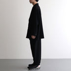 Boiled Wool Wide Easy Pants #BLACK [GM251-40267]