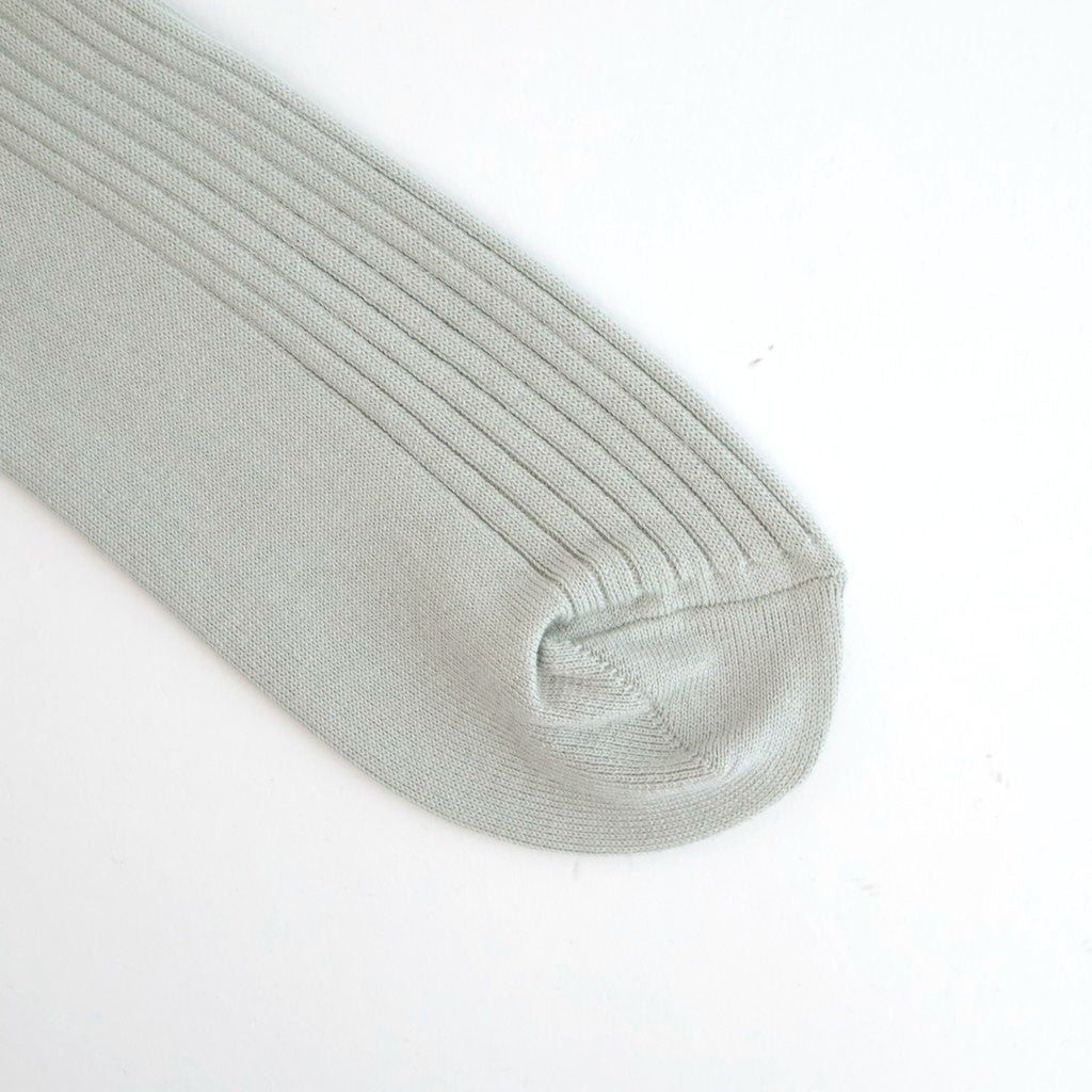 GIZA HIGH GAUGE SOCKS #PALE GREEN [A00S02SX-W]