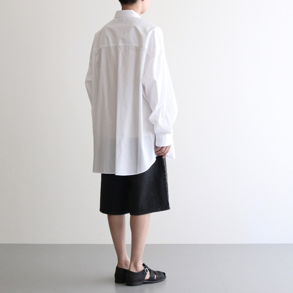 BAGGY DENIM SHORTS #BLACK [ST.1238]