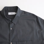 Solotex Twill S/S Oversized Box Shirt #GRAY [GM251-50323B]