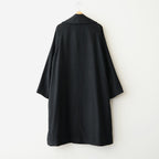 Supima Moleskin Coat #BLACK [GM263-10530B]