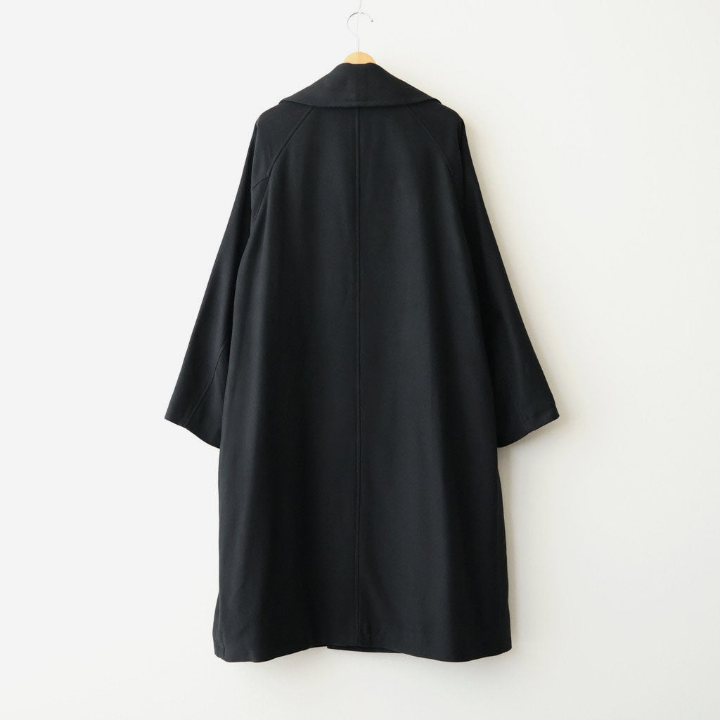Supima Moleskin Coat #BLACK [GM263-10530B]