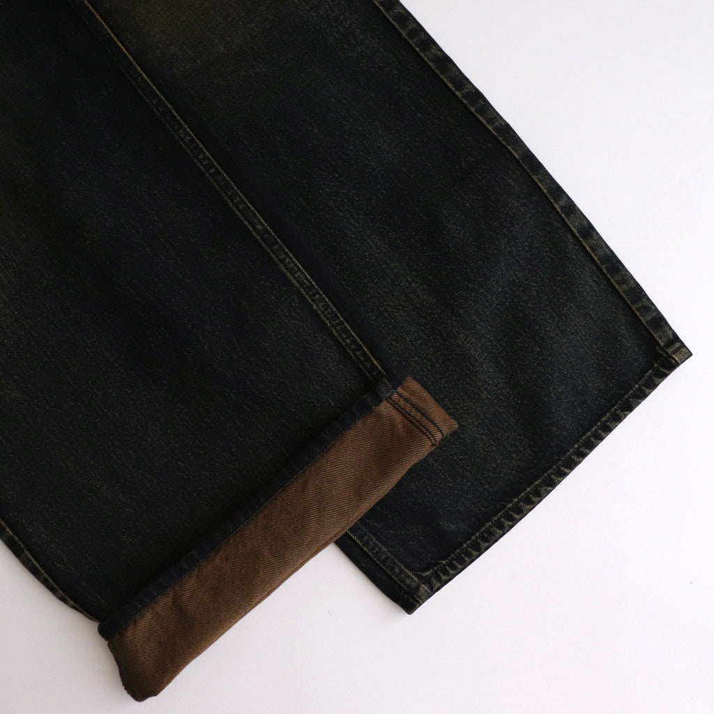 6ポケットオーバーダイデニムバギーPT #DARK INDIGO [D125-P539]