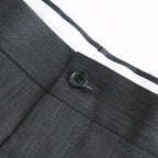 Melange Herringbone Pleated Wide Trousers #GRAY [GM261-40332]