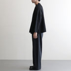 COMFORT BLEND YARN LOOSE FIT SWEATER #CHARCOAL [N0011]