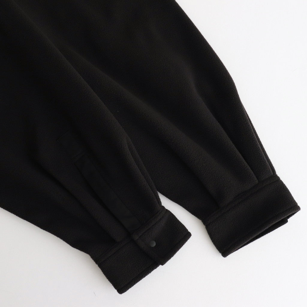 SYNTHETIC FLEECE SHIRT #BLACK [FSC243-30094]