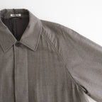 SUPER LIGHT WOOL PADDED COAT #TOP BROWN [A26AC01OS]