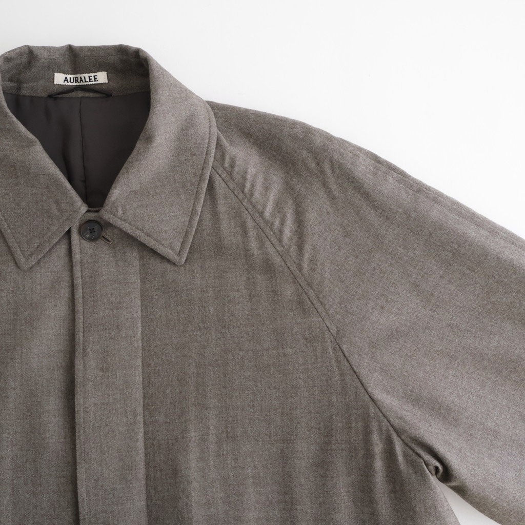 SUPER LIGHT WOOL PADDED COAT #TOP BROWN [A26AC01OS]