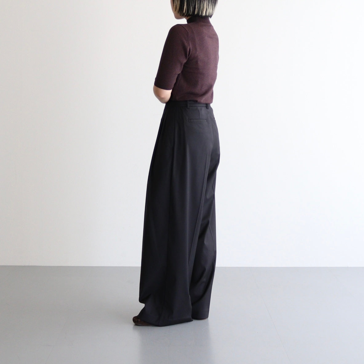 Halfsleeve Highgauge Knit #BUG [12520513]