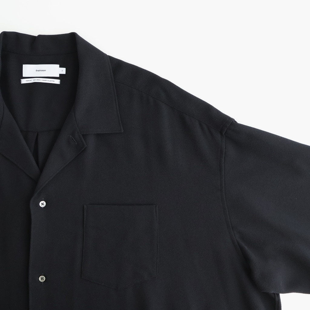 Viscose Viyella L/S Sleeping Shirt #BLACK [GM261-50456]