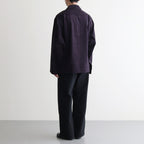 CORDUROY SMOCK SHIRT #NAVY [H2302-SH018]