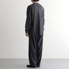 Border L/S Cutsew #CHARCOAL [2601-012]