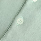 FRESCA KNIT HAIF SLEEVE POLO SWEATER #GREEN [KRAGGM0401]