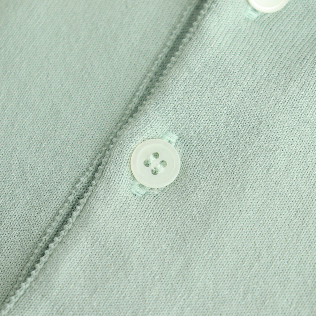 FRESCA KNIT HAIF SLEEVE POLO SWEATER #GREEN [KRAGGM0401]