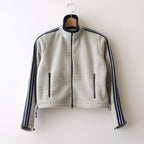 Fleece Tight Fit Track Jacket #OATMEAL [I25AW-BC119]