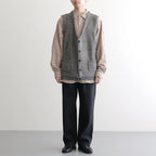 Guernsey Knit Vest #GRAY [41052202]