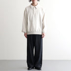 Half-Snap Sweatshirt #Heather Gray [OFH011PO61]