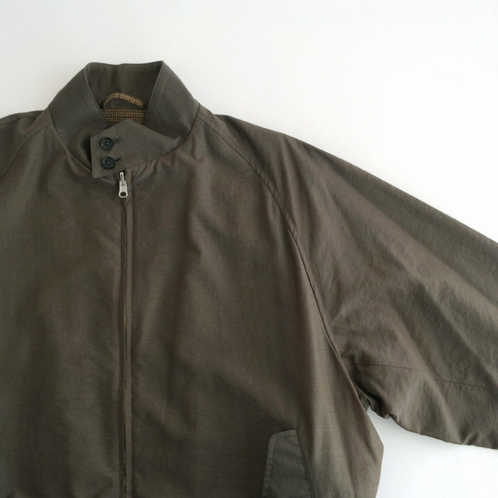 Wool Nylon Reversible Harrington Jacket #OLIVE [YK25FW01058B]