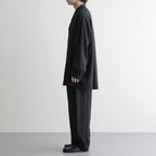 Viscose Viyella L/S Sleeping Shirt #CHARCOAL [GM261-50456]