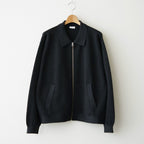 Co/Wo Moss Stitch Zip Blouson #BLACK [2603-003]