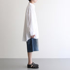 BAGGY DENIM SHORTS #INDIGO [ST.1238]