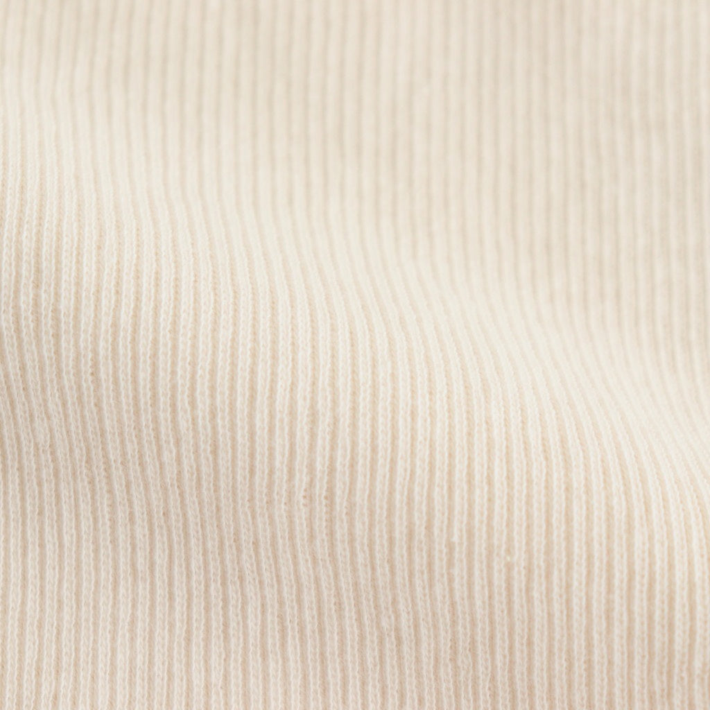 ORGANIC SOFT RIB TANK TOP #IVORY [A25ST02OT]